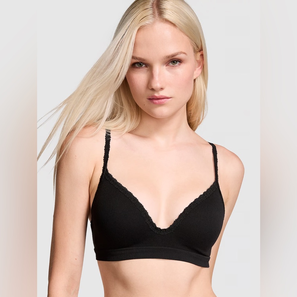 victoriassecret PINK BRALETTES & BRA TOPS SEAMLESS PUSH-UP WIRELESS